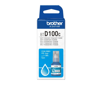 Tusz BROTHER BTD100C cyan 5000 str.